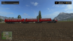 Ahelmer B V roadtrain trailer.s gebouwt