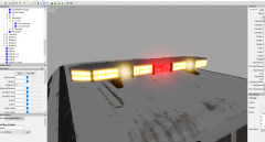 Nieuwe LED lights op de service pickup
