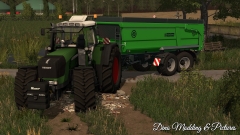 Onderweg naar de combine..